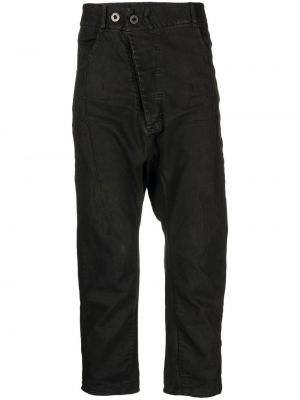 Pantaloni cu fermoar asimetrice 11 By Boris Bidjan Saberi negru