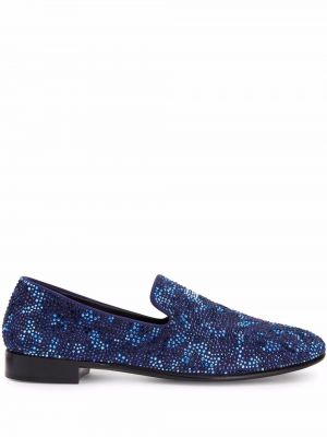 Pantofi loafer Giuseppe Zanotti albastru