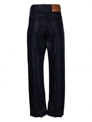 Laia lõikega kõrge vöökohaga teksapüksid Victoria Beckham sinine