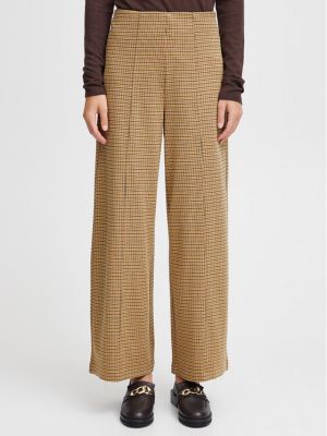 Pantalon large Ichi marron