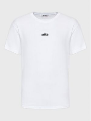 Priliehavé tričko Unfair Athletics biela