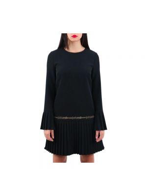 Sukienka mini z falbankami Just Cavalli czarna