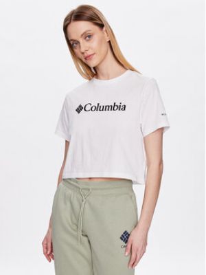 T-shirt Columbia blanc