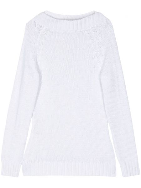 Bavlnený sveter Céline Pre-owned biela