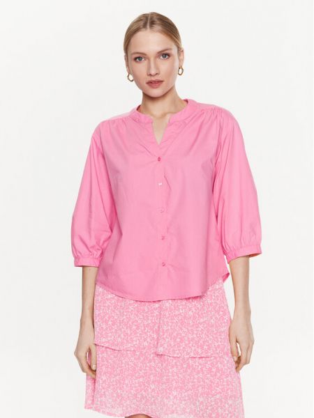 Рубашка базового кроя Moss Copenhagen розовый