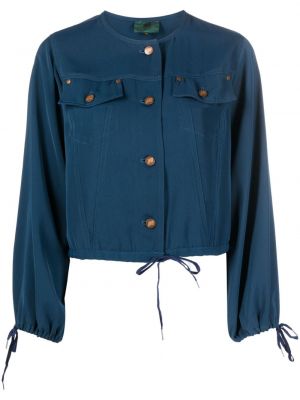 Bluse mit geknöpfter Jean Paul Gaultier Pre-owned blau