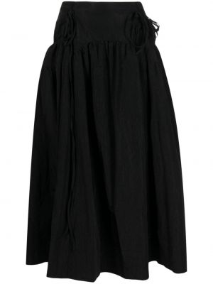 Plisovaná sukňa Rejina Pyo čierna