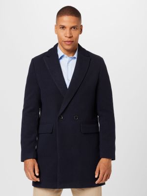 Късо палто Burton Menswear London синьо