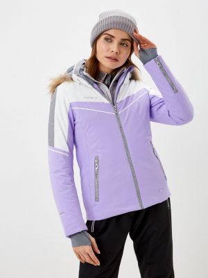 Куртка горнолыжная на шпильке High Experience, фиолетовая