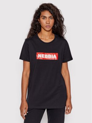 Marškinėliai Nebbia juoda