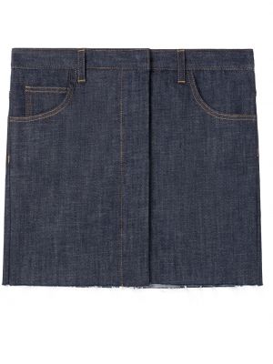 Spódnica jeansowa Az Factory niebieska
