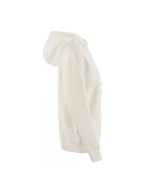 Sudadera con capucha de algodón Autry blanco