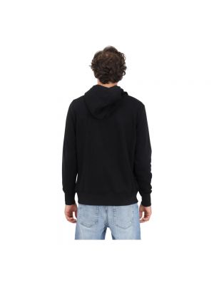 Sudadera con capucha de algodón Calvin Klein Jeans negro