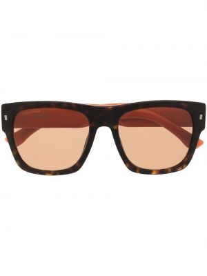 Kwadratowe okulary przeciwsłoneczne Dsquared2 Eyewear - pomarańczowy