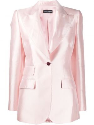 Abrigo con botones Dolce & Gabbana rosa