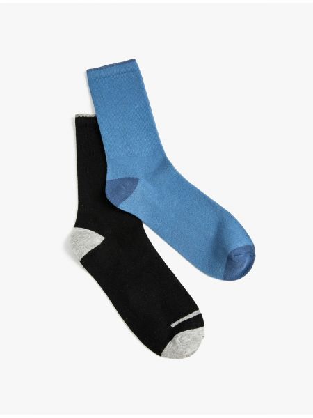 Pruhované ponožky s výšivkou Koton