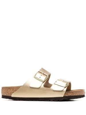 Sandaler med reim Birkenstock gull