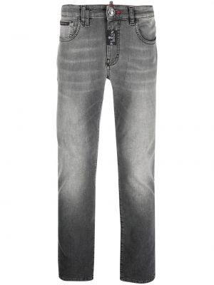 Smal skinny fit-jeans Philipp Plein svart