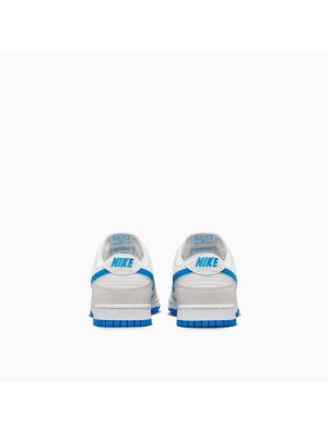 Sneakersy skórzane Nike Dunk niebieskie