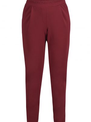 Pantaloni plissettati Karko rosso