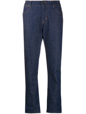 Straight fit džíny Tom Ford modré