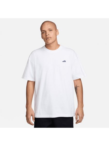 T-shirt en coton en jersey Nike blanc