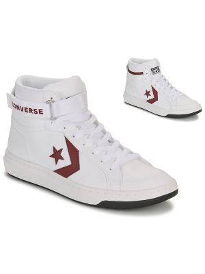 Sneakerși din piele Converse alb