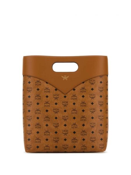 Shopping bag Mcm brun