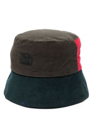 Manšestrový klobouk Paul Smith zelený