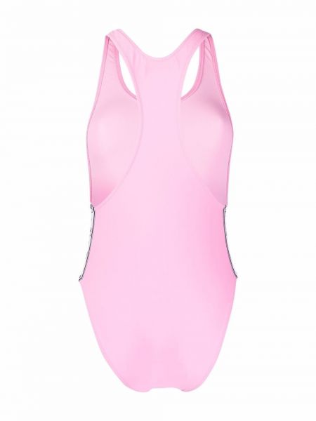 Raštuotas maudymosi kostiumėlis Chiara Ferragni rožinė