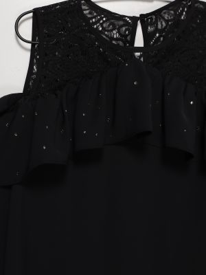 Платье мини Sassofono Черное
