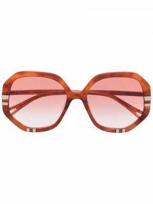 Overdimensjonert briller Chloé Eyewear brun