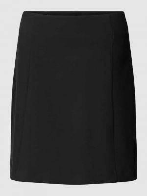 Czarna mini spódniczka w jednolitym kolorze Selected Femme