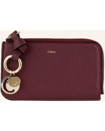 Bordowy portfel Chloe