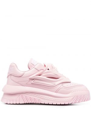 Sneakers chunky Versace ροζ