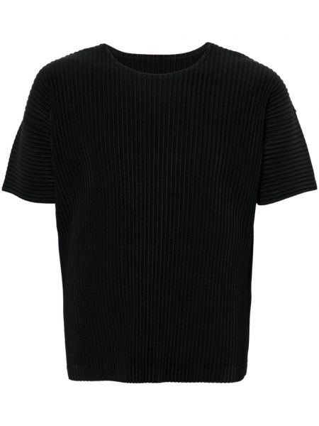 T-krekls Homme Plissé Issey Miyake melns
