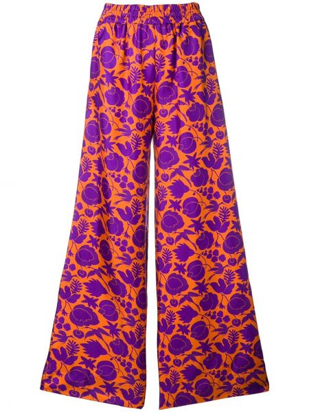 Pantalones con estampado La Doublej violeta