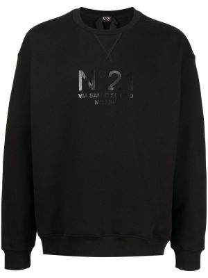Sweatshirt mit print N°21 schwarz