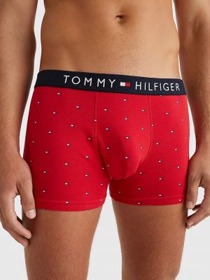 Kratke hlače Tommy Hilfiger rdeča