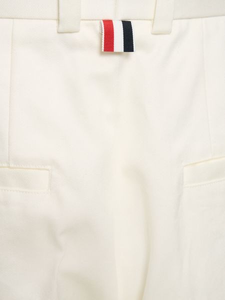 Παντελόνι chino Thom Browne λευκό
