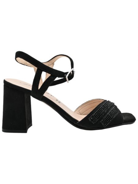 Elegante sandale mit absatz mit hohem absatz Cinzia Soft schwarz