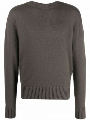 Dzianinowy sweter z okrągłym dekoltem Off-white