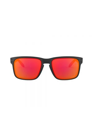Okulary przeciwsłoneczne zamszowe Oakley czarne