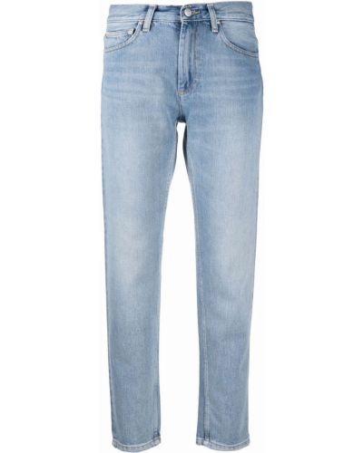 Зауженные джинсы скинни со средней посадкой Carhartt Wip, синий