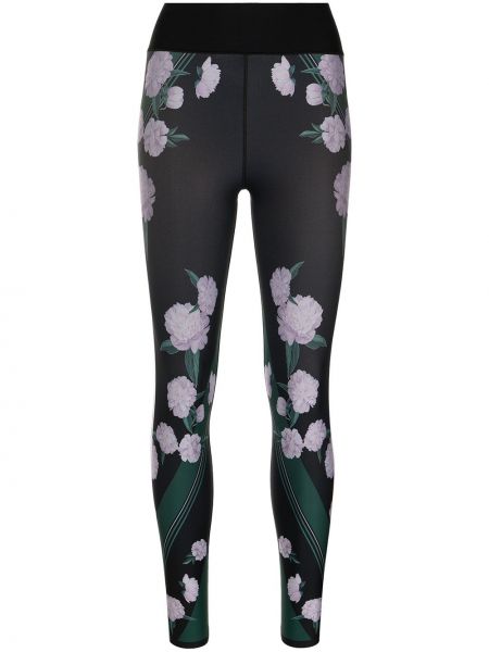 Legginsy z nadrukiem Ultracor - сzarny