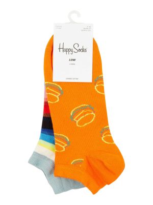Stopki Happy Socks pomarańczowe