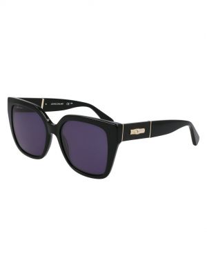 Черные очки солнцезащитные Longchamp