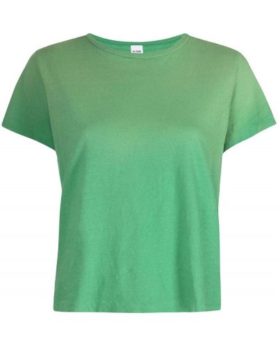 Camiseta con efecto degradado Re/done verde