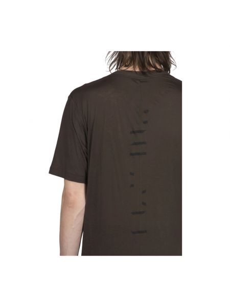 Camiseta de algodón Unravel Project marrón