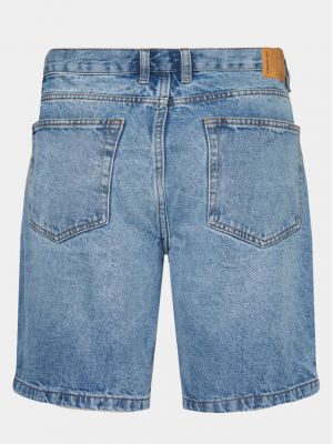 Voľné priliehavé džínsové šortky Redefined Rebel modrá